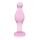 Szklany korek analny Lovetoy Romance różowy 11 cm