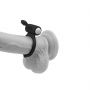 Pierścień wibrujący silikonowy Lovetoy czarny 7 cm - 8