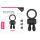 Pierścień wibracyjny Lovetoy silikonowy czarny 7.5 cm