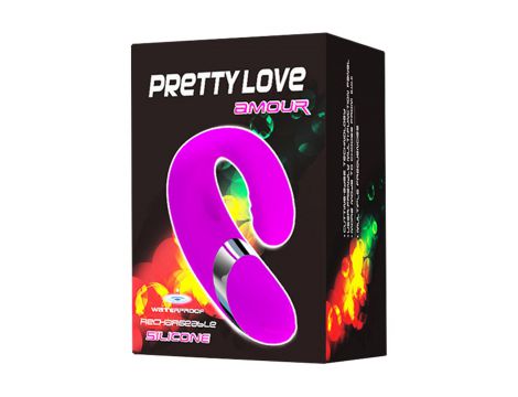 Wibrator silikonowy Pretty Love Amour USB 12 funkcji - 10