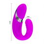 Wibrator silikonowy Pretty Love Amour USB 12 funkcji - 6
