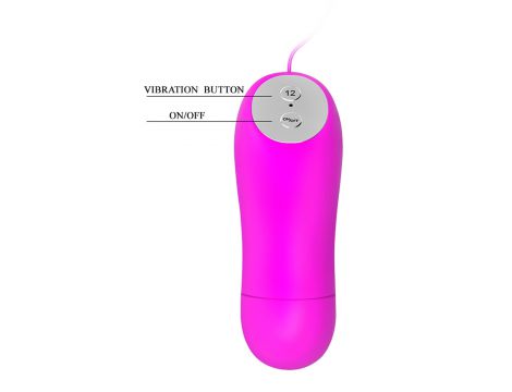 Stymulator łechtaczki silikonowy Pretty Love mini 12 wibracji - 6