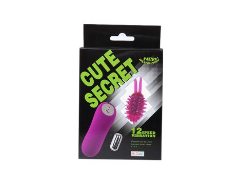 Mini wibrator Baile Cute Secret 12 funkcji - 8
