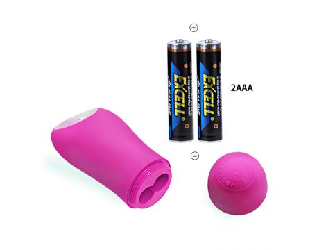 Mini wibrator motylkowy Baile Cute Secret z pilotem 12 funkcji - 7