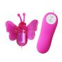 Mini wibrator motylkowy Baile Cute Secret z pilotem 12 funkcji - 2