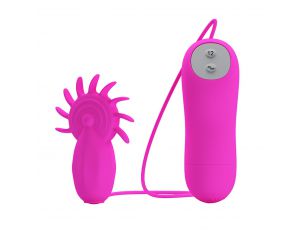 Stymulator łechtaczki Pretty Love Boris z języczkami silikonowy 12 trybów