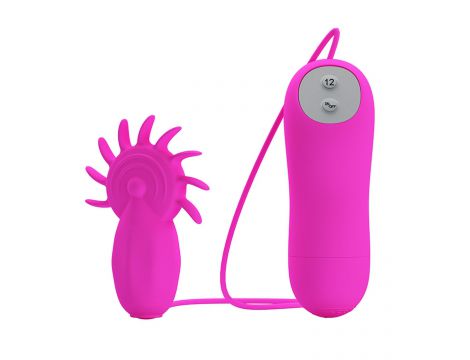 Stymulator łechtaczki Pretty Love Boris z języczkami silikonowy 12 trybów
