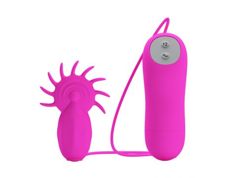 Stymulator łechtaczki Pretty Love Boris z języczkami silikonowy 12 trybów - 3