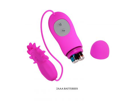 Stymulator łechtaczki Pretty Love Boris z języczkami silikonowy 12 trybów - 7