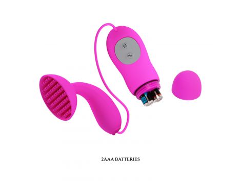 Silikonowy stymulator łechtaczki Pretty Love Brady 12 wibracji - 7