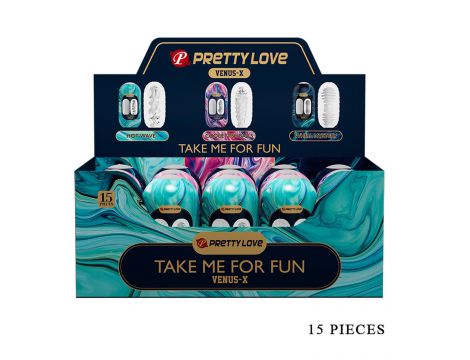 Masturbator Pretty Love Venus X z trzema teksturami