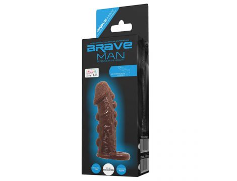 Przedłużka na penisa z ćwiekami Baile Brave Man - 6