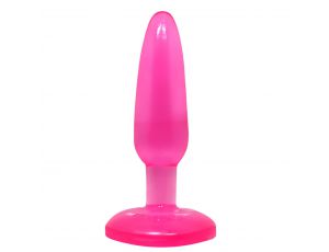 Giętki korek analny silikonowy długi cienki 14 cm