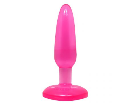 Giętki korek analny silikonowy długi cienki 14 cm
