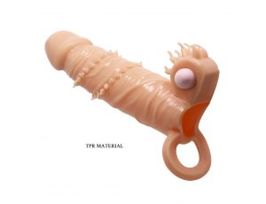 Przedłużka wibrująca na penisa Pretty Love Connor 17 cm