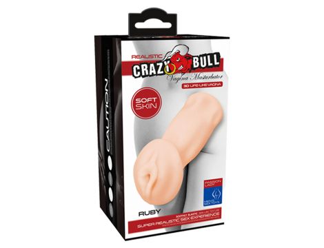 Realistyczna ciasna wagina Crazy Bull Ruby miękka skóra - 7