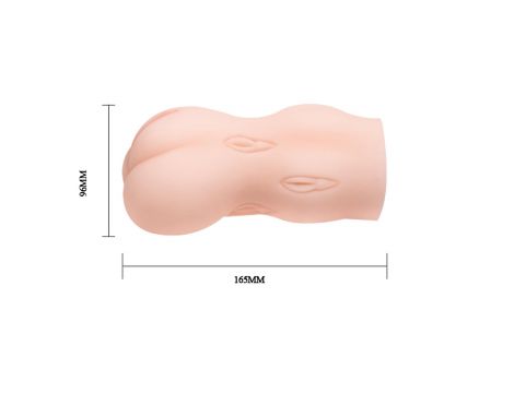Realistyczny masturbator waginalny Baile Passion Lady z wibracją - 4