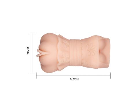 Realistyczny masturbator 3D wagina Crazy Bull - 4