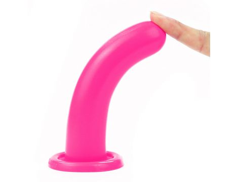 Dildo analne silikonowe Lovetoy Holy Dong Medium różowe 14 cm - 5