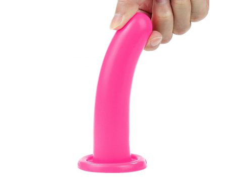 Dildo analne silikonowe Lovetoy Holy Dong Medium różowe 14 cm - 6