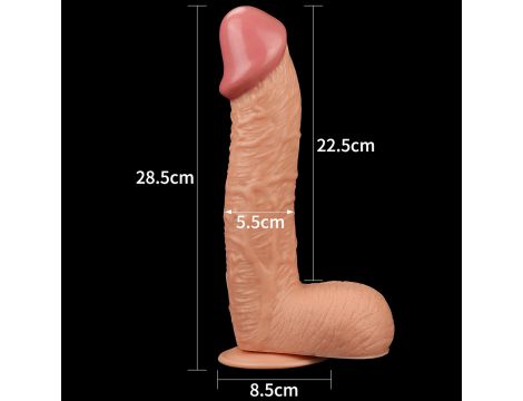 Dildo realistyczne Lovetoy Legendary 28 cm PVC - 8