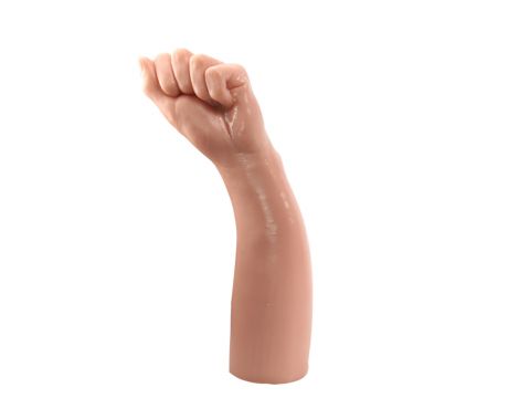 Realistyczne dildo pięść Lovetoy 30 cm - 9
