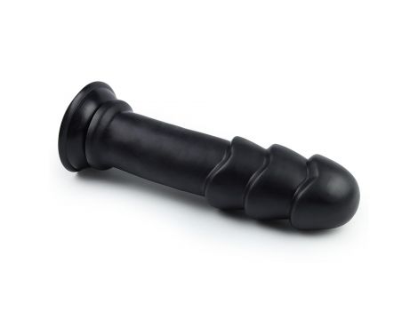 Gigantyczne dildo analne Lovetoy karbowane 28.5 cm - 6