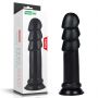 Gigantyczne dildo analne Lovetoy karbowane 28.5 cm - 2