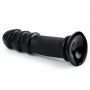 Gigantyczne dildo analne Lovetoy karbowane 28.5 cm - 6