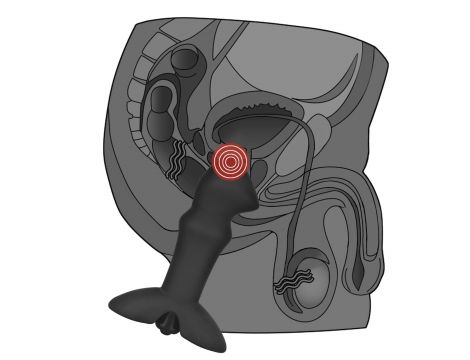 Wibrator analny silikonowy Lovetoy 10 prędkości 15 cm - 2