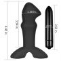Wibrator analny silikonowy Lovetoy 10 prędkości 15 cm - 5
