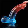 Dildo realistyczne Lovetoy Dazzle Studs zakrzywione 19 cm - 6