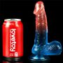Dildo realistyczne Lovetoy Dazzle Studs zakrzywione 19 cm - 8