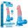 Dildo realistyczne Lovetoy Dazzle Studs zakrzywione 19 cm