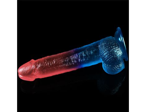 Dildo realistyczne Lovetoy z przyssawką 23 cm - 4