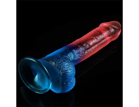 Dildo realistyczne Lovetoy z przyssawką 23 cm - 5