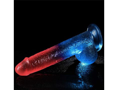 Dildo realistyczne Lovetoy z przyssawką 23 cm - 6