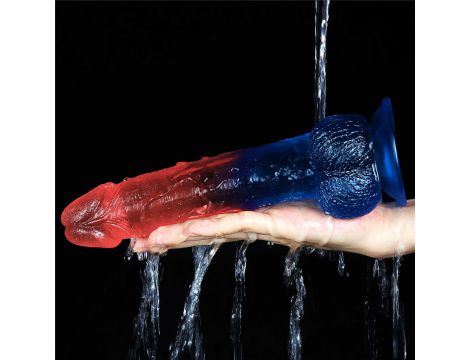 Dildo realistyczne Lovetoy z przyssawką 23 cm - 11