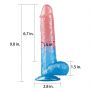 Dildo realistyczne Lovetoy z przyssawką 23 cm - 3