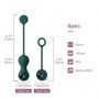 Kulki Kegla Magic Motion Crystal Duo z aplikacją i ciężarkami - 9