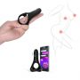 Pierścień erekcyjny Magic Motion Rise z aplikacją czarny - 4