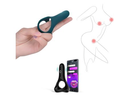 Pierścień wibrujący z aplikacją Rise Magic Motion zielony - 3