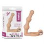 Pierścień erekcyjny z wibratorem i miękkim dildem 15cm Lovetoy wodoodporny - 2