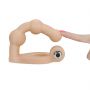 Pierścień erekcyjny z wibratorem i miękkim dildem 15cm Lovetoy wodoodporny - 5