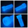 Masturbator żebrowany Lumino Play Lovetoy biały świecący 20 cm - 12
