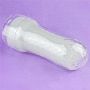 Masturbator żebrowany Lumino Play Lovetoy biały świecący 20 cm - 18