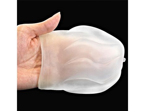Masturbator Lovetoy Giant Egg Climax Spirals przezroczysty TPE 13 cm - 5