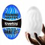 Masturbator Lovetoy Giant Egg Climax Spirals przezroczysty TPE 13 cm - 2