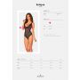 Body Estiqua Obsessive czarne M/L - 8