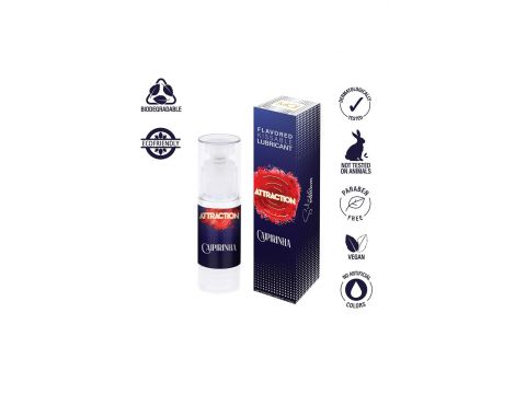 Lubrykant smakowy Attraction Caipirinha 50 ml - 4